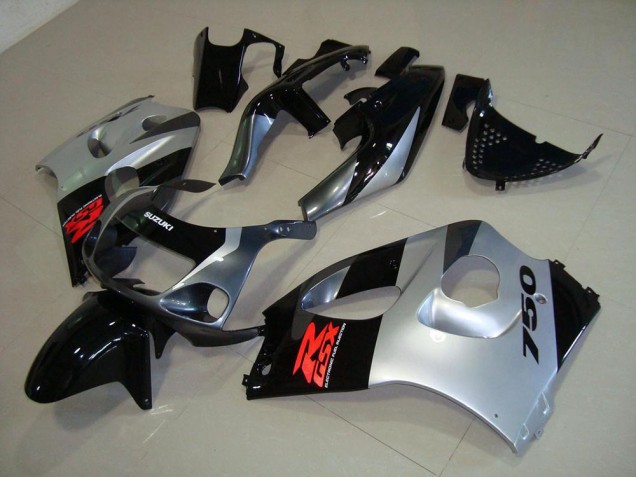 1996-2000 Silver Suzuki GSXR 600 Fairings