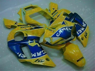 1998-2002 Yellow Yamaha YZF R6 Fairings