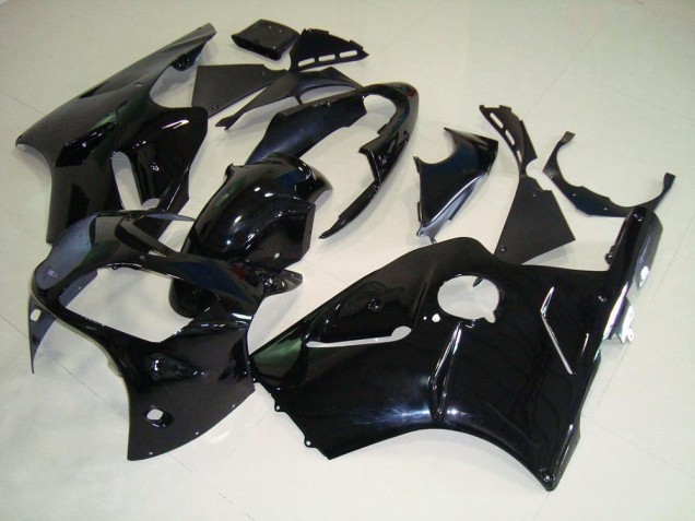 2000-2001 Glossy Black Kawasaki Ninja ZX12R Fairings