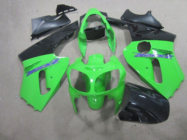 2000-2001 Green Kawasaki Ninja ZX12R Fairings