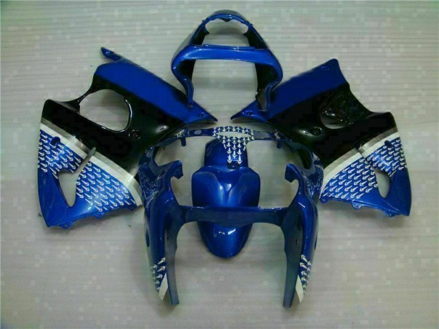 2000-2002 Blue Kawasaki Ninja ZX6R Fairings