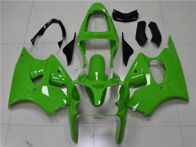 2000-2002 Green Kawasaki Ninja ZX6R Fairings