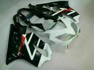 2001-2003 White Black Honda CBR600 F4i Full Fairing Kit