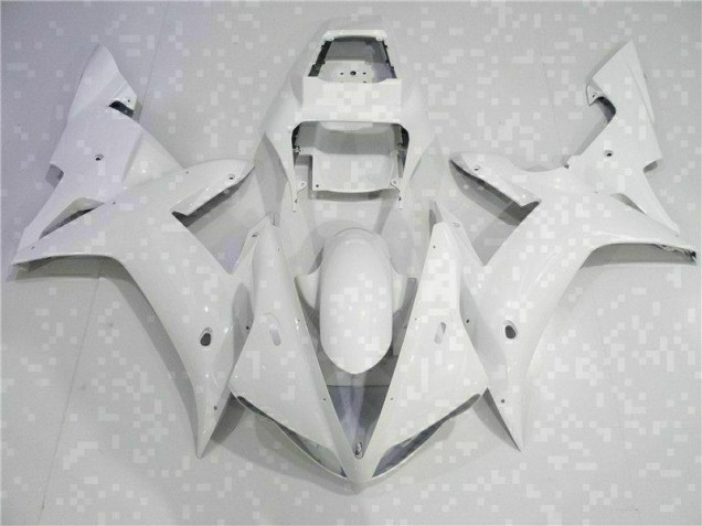 2002-2003 White Yamaha YZF R1 Injection Fairing Kit