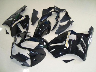 2002-2005 Glossy Black Kawasaki Ninja ZX12R Fairings