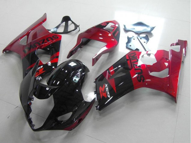 2003-2004 Black Red Suzuki GSXR 1000 Fairings & Bodywork