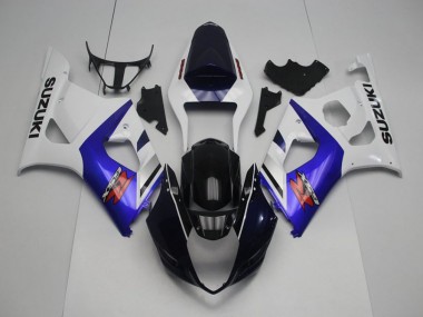 2003-2004 Dark Blue Front and Blue Suzuki GSXR 1000 Fairings