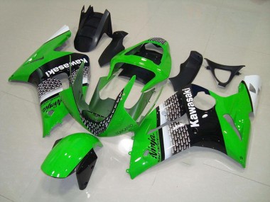 2003-2004 Green Nakano Kawasaki Ninja ZX6R Fairings