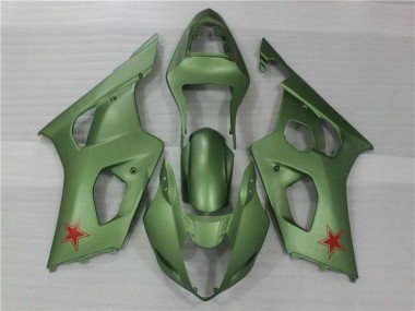 2003-2004 Green Suzuki GSXR 1000 Fairings