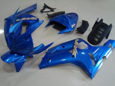 2003-2004 Light Blue Kawasaki Ninja ZX6R Fairings