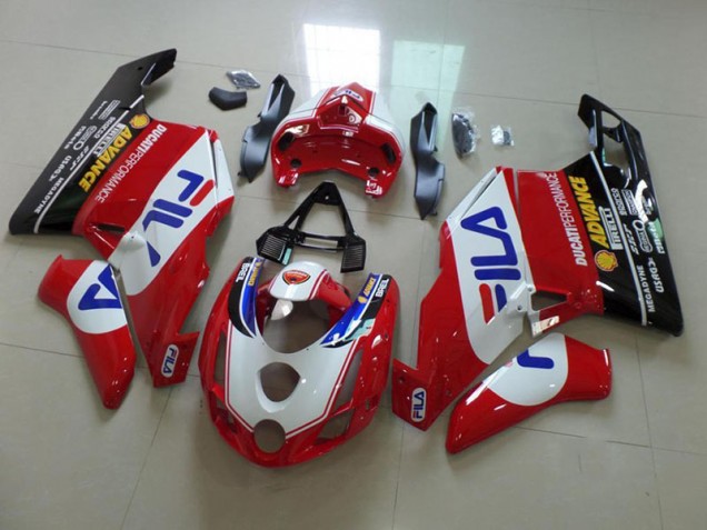 2003-2004 Red Fila Ducati 749 999 Fairings