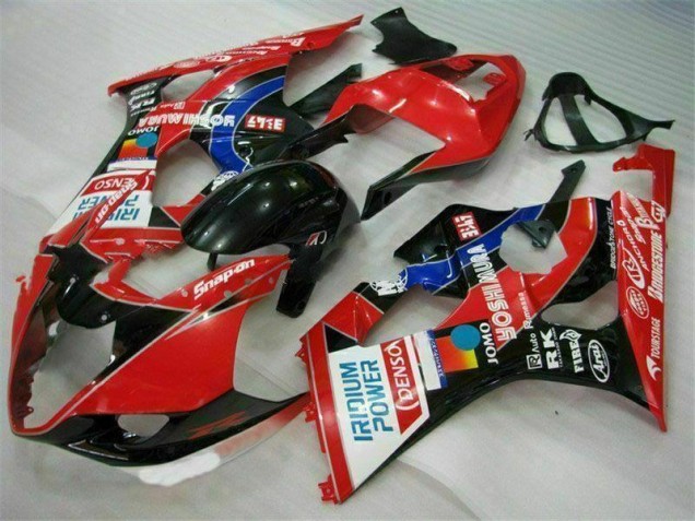 2003-2004 Red Suzuki GSXR 1000 Abs Fairing Kit