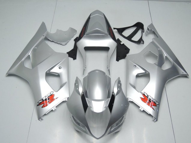 2003-2004 Silver OEM Style Suzuki GSXR 1000 Fairings