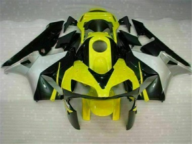 2003-2004 Yellow Black Honda CBR600RR Fairings