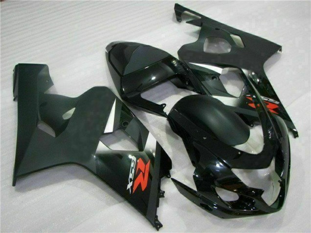 2004-2005 Black Suzuki GSXR 600/750 Fairings