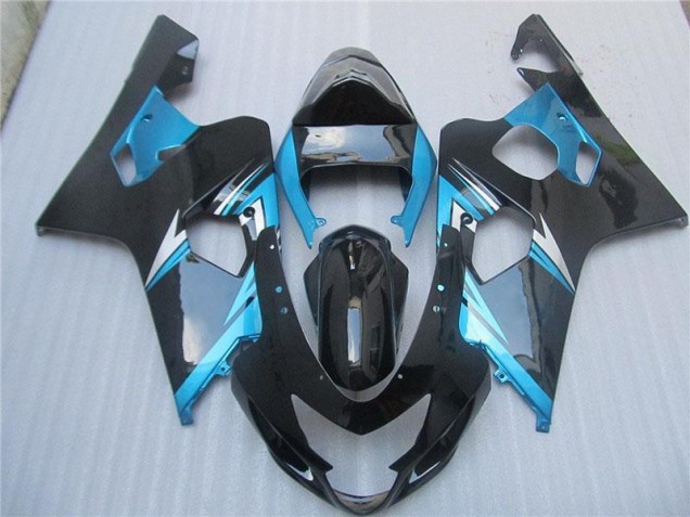 2004-2005 Blue Black Suzuki GSXR 600/750 Abs Fairing Kits