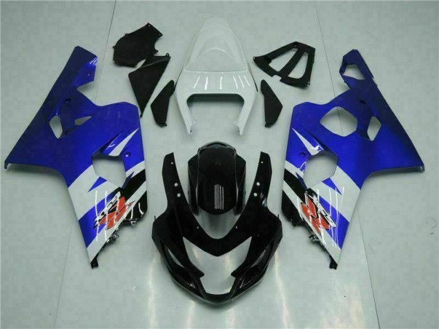 2004-2005 Blue Black Suzuki GSXR 600/750 Plastics Fairing Kits