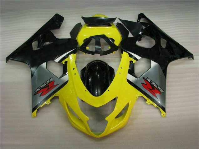 2004-2005 Yellow Black Suzuki GSXR 600/750 Fairings & Bodywork