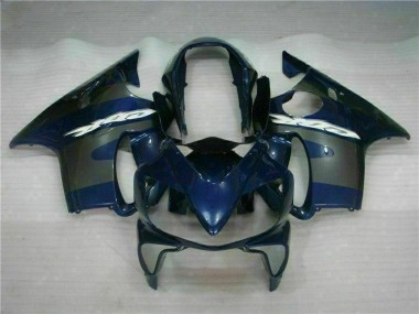 2004-2007 Blue Silver Honda CBR600 F4i Fairings