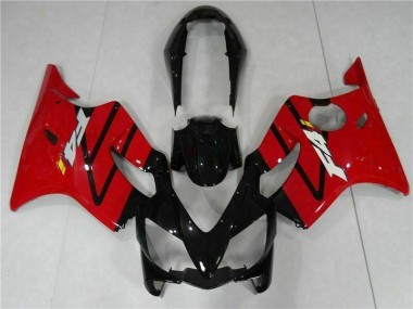 2004-2007 Red Black Honda CBR600 F4i Fairings