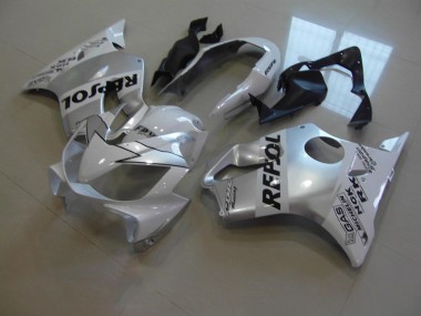 2004-2007 White Repsol Honda CBR600 F4i Fairings