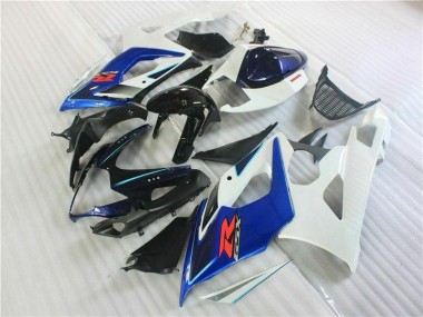 2005-2006 Black Blue White Suzuki GSXR 1000 Fairings