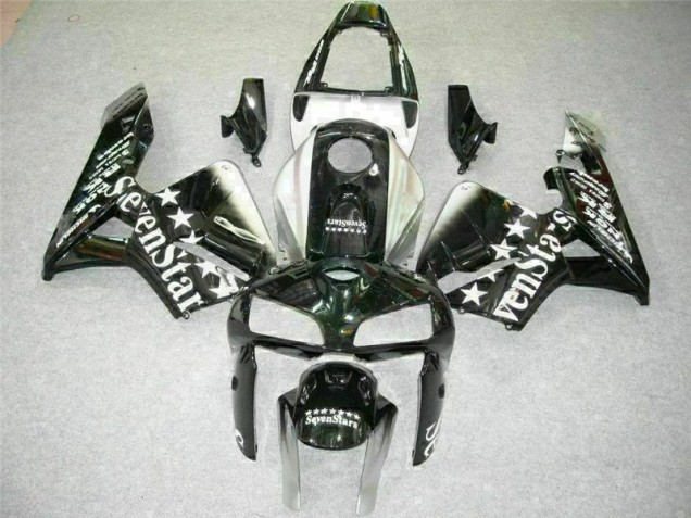 2005-2006 Black Honda CBR600RR Abs Fairing Kit