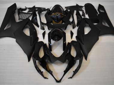 2005-2006 Glossy Matte Black Suzuki GSXR 1000 Fairings