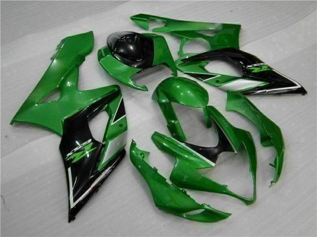 2005-2006 Green Suzuki GSXR 1000 Fairings