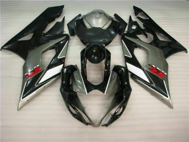 2005-2006 Grey Black Suzuki GSXR 1000 Abs Fairing Kit