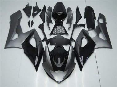 2005-2006 Grey Black Suzuki GSXR 1000 Fairing Kit & Bodywork