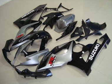 2005-2006 Grey Black Suzuki GSXR 1000 Fairings