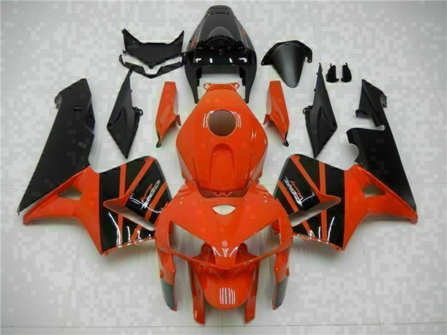 2005-2006 Orange Honda CBR600RR Full Fairing Kit