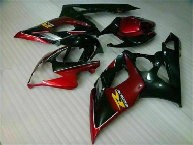 2005-2006 Red Black Suzuki GSXR 1000 Fairing Kits & Bodywork