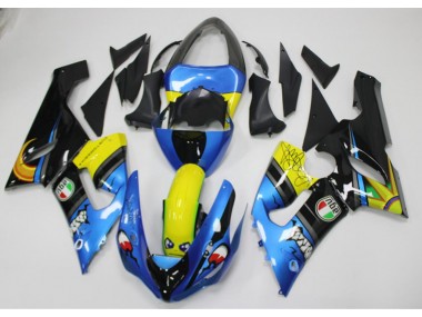 2005-2006 Shark Kawasaki Ninja ZX6R Fairings