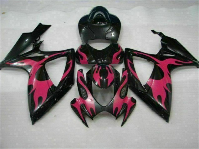 2006-2007 Black Suzuki GSXR 600/750 Fairings