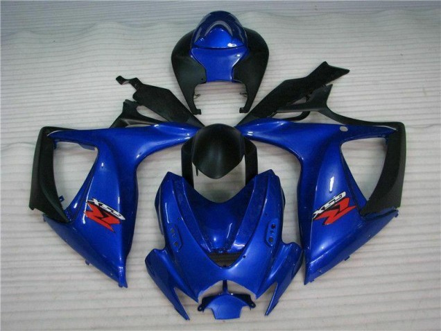 2006-2007 Blue Suzuki GSXR 600/750 Complete Fairing Kit