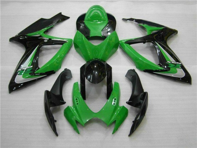 2006-2007 Green Suzuki GSXR 600/750 Fairings