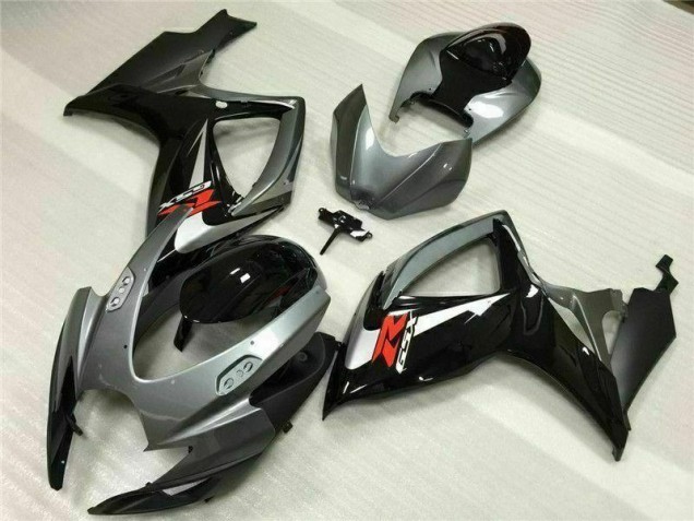 2006-2007 Silver Grey Suzuki GSXR 600/750 Fairings