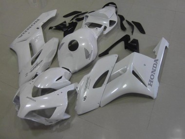 2006-2007 White with Silver Decals Honda CBR1000RR Fairings