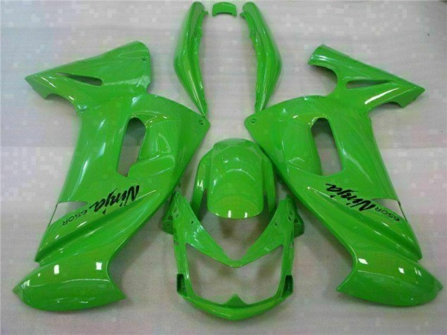 2006-2008 Green Kawasaki Ninja EX650 Fairings