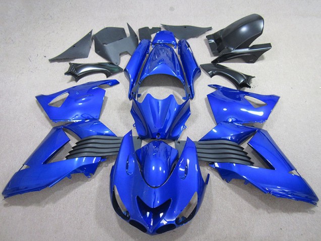 2006-2011 Blue Kawasaki Ninja ZX14R Fairings