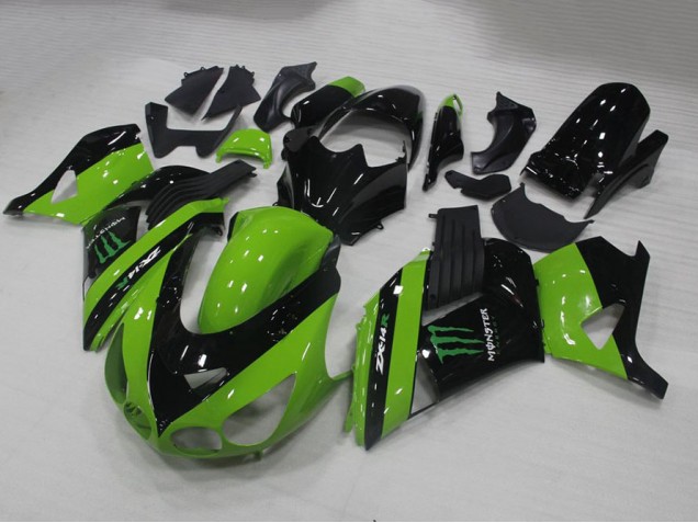 2006-2011 Green Monster Kawasaki Ninja ZX14R Fairings