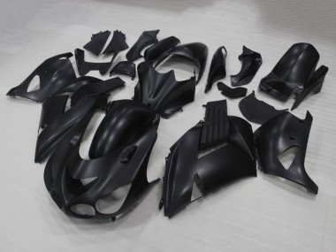 2006-2011 Matte Black Kawasaki Ninja ZX14R Fairings