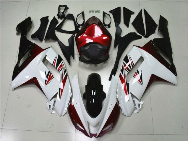 2007-2008 Kawasaki Ninja ZX6R Injection Plastics Fairing Kits