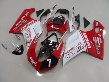 2007-2012 Banner 7 Ducati 848 1098 1198 Fairings