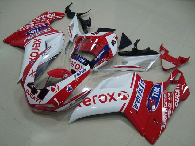 2007-2012 Special Xerox Ducati 848 1098 1198 Fairings