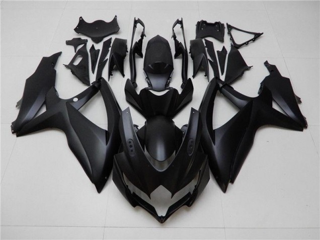 2008-2010 Matte Black Suzuki GSXR 600/750 Fairings