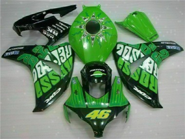 2008-2011 Green Honda CBR1000RR Fairings