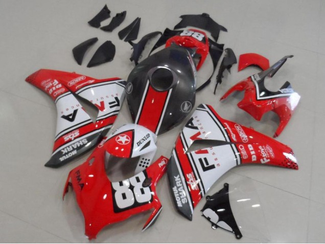 2008-2011 Orange Fiamm 88 Honda CBR1000RR Fairings